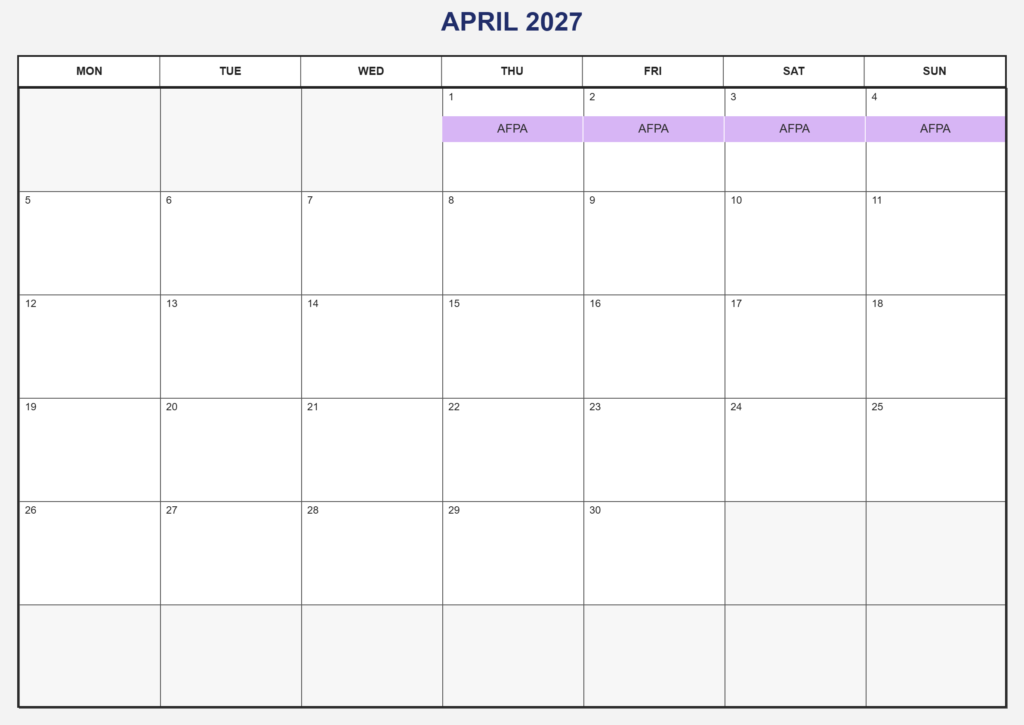afpa april 2