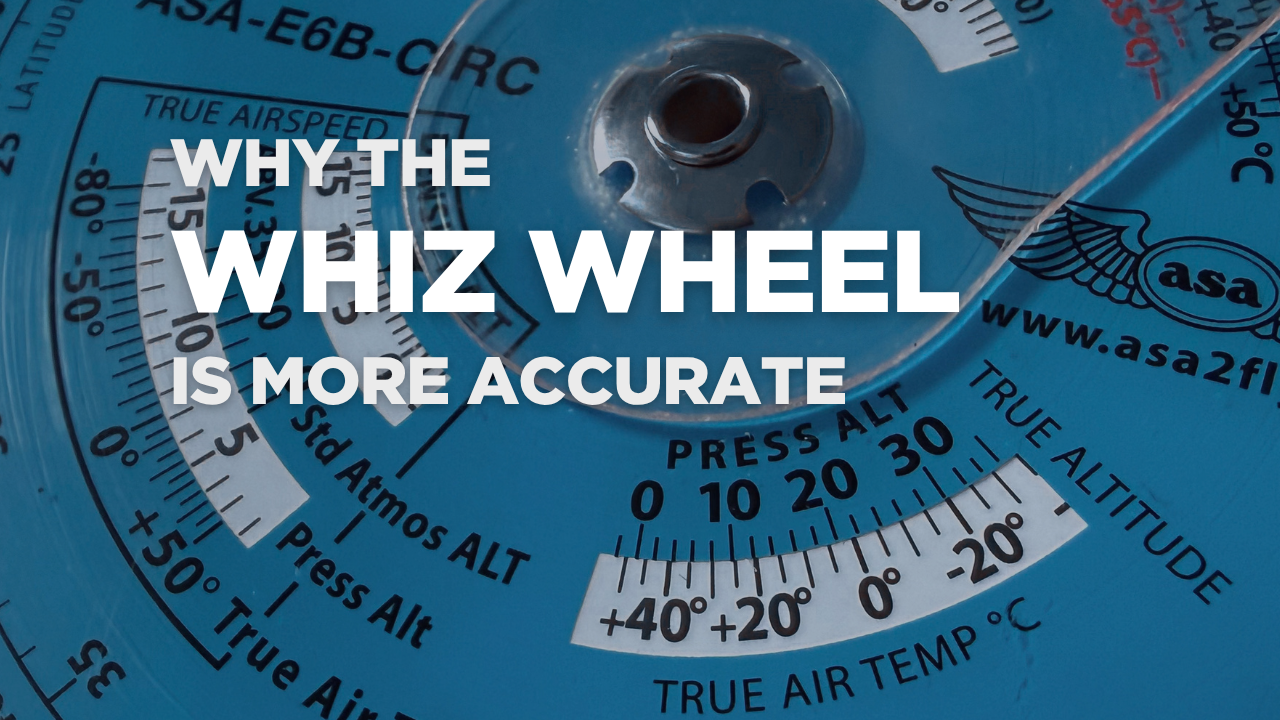 Why the Calculation Method of True Altitude Is LESS Accurate Than the Whiz Wheel